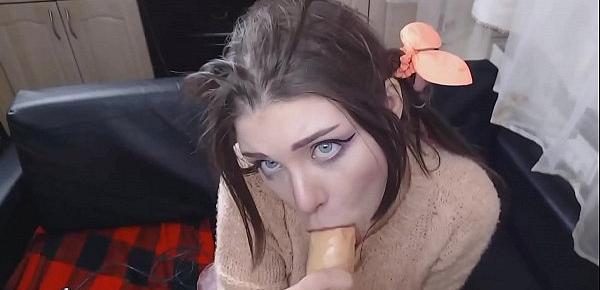  I cum a lot and play with a dildo. Final part